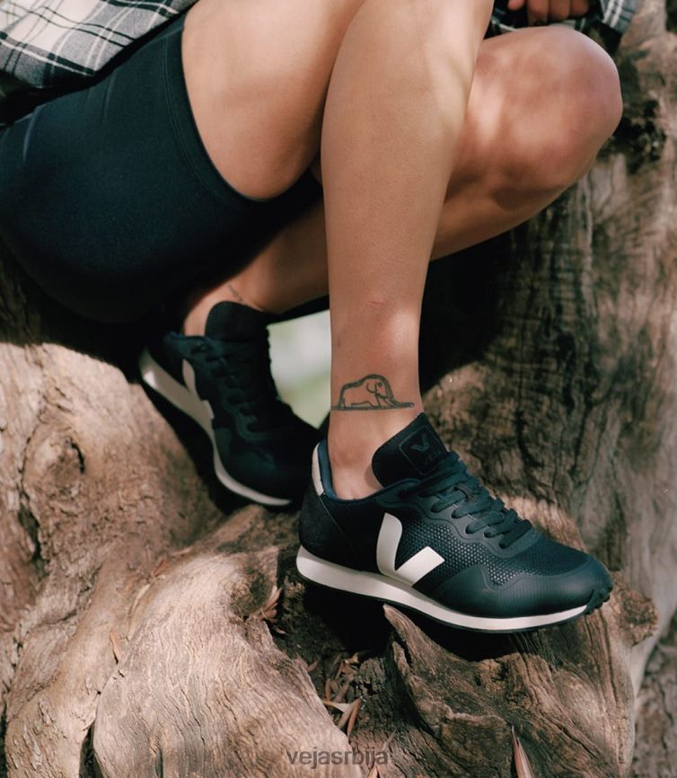 сду рт б-месх црно бело природно Veja R848XF266 Жене ципеле