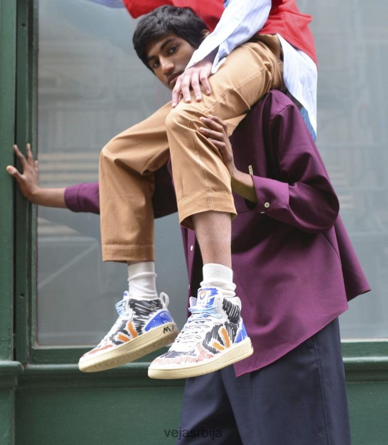 в-15 кожа марни црна Veja X R848XF240 Жене ципеле