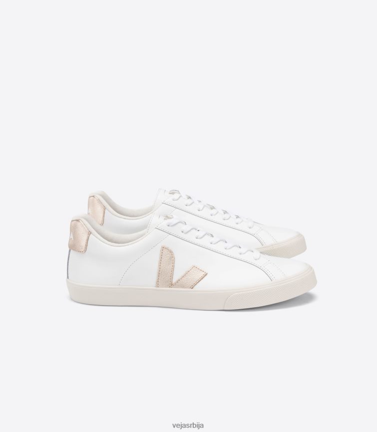 еспларска кожа бела платина Veja R848XF241 Жене ципеле