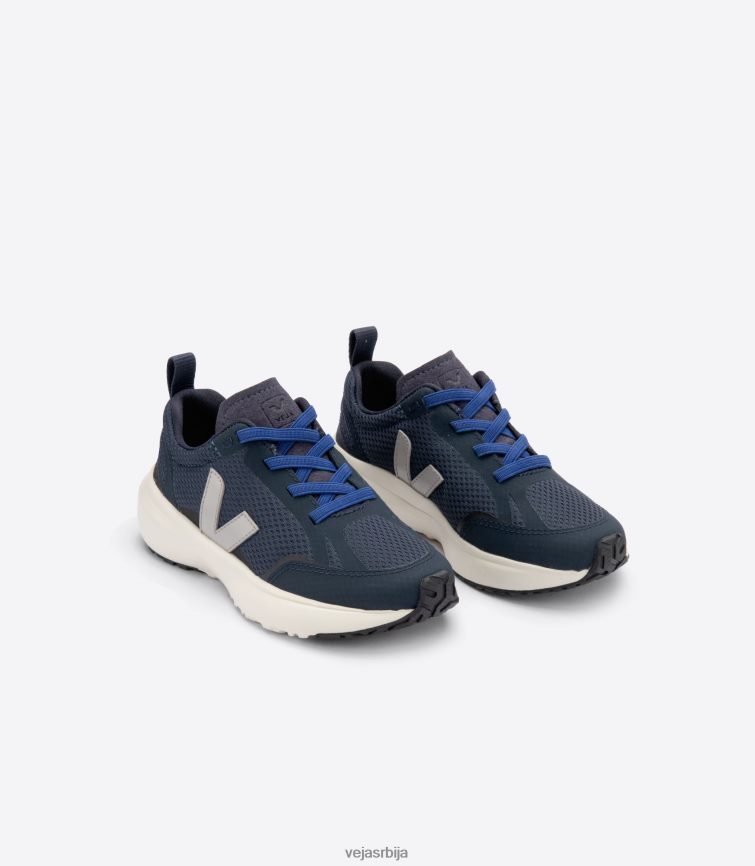 канаринске еластичне везице алвеомесх наутицо оксфорд сива Veja R848XF384 клинци ципеле