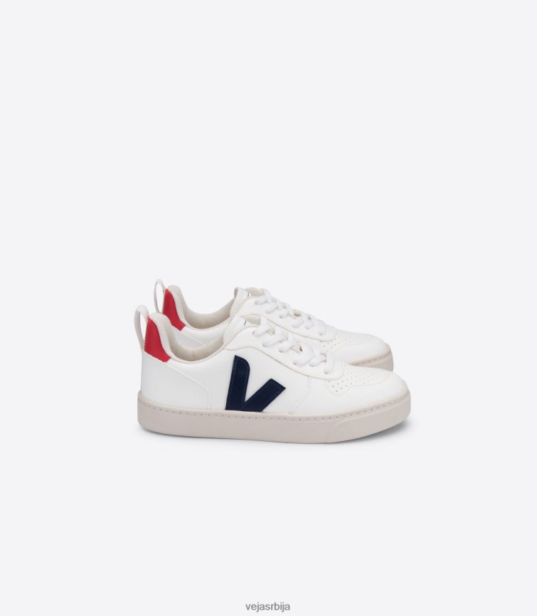 в-10 пертле цвл бели кобалт пекин Veja R848XF365 клинци ципеле