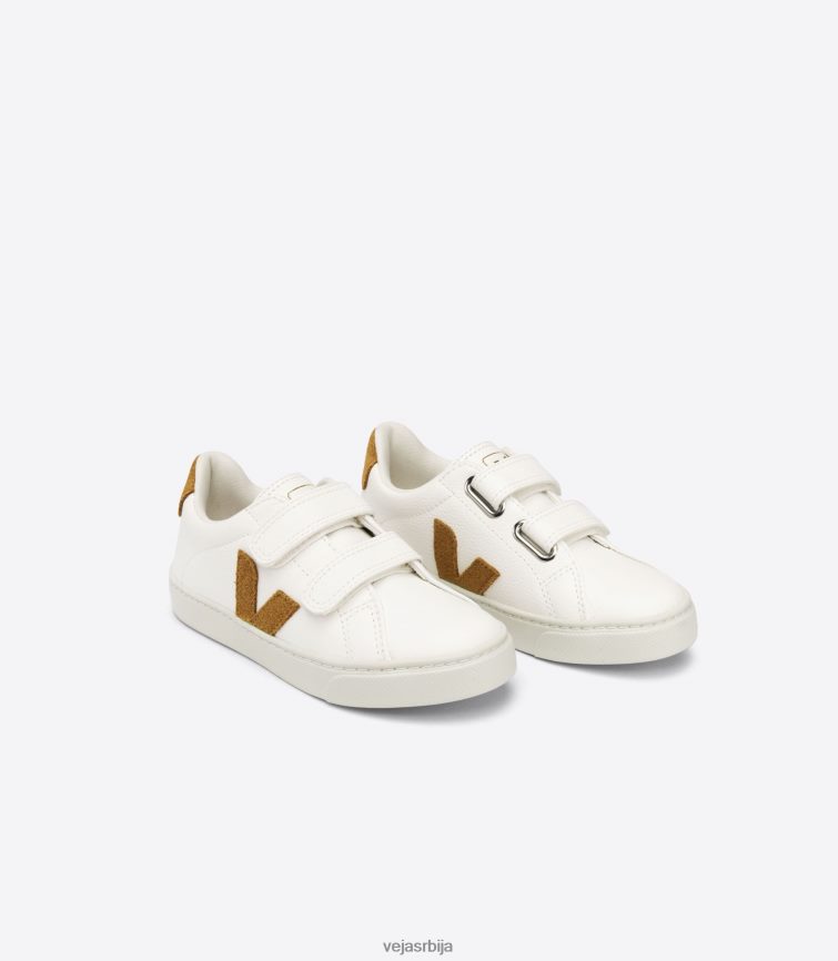 есплар безхромирана кожа бела камила Veja R848XF328 клинци ципеле