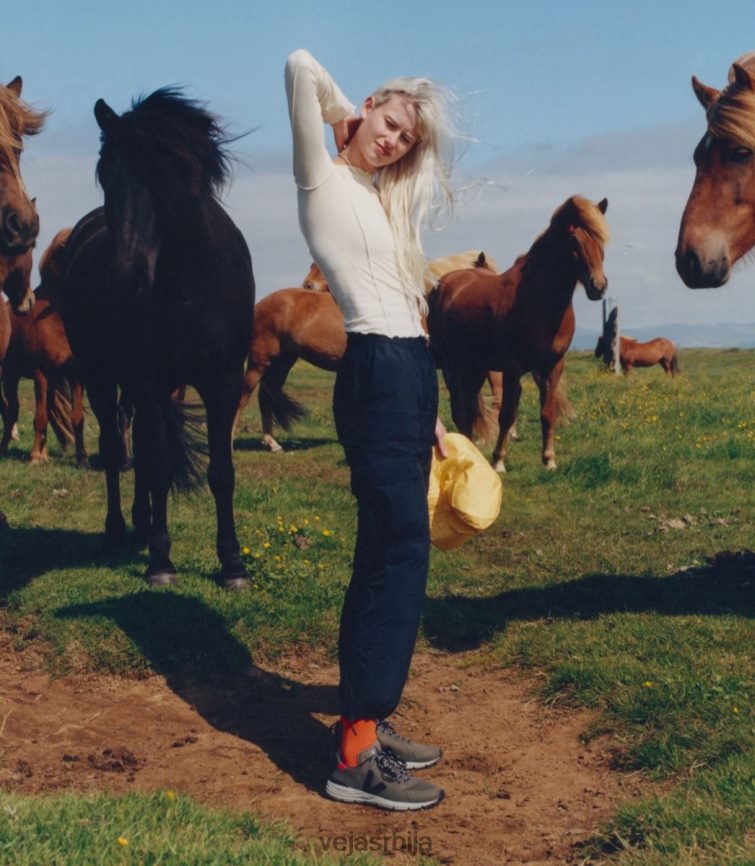 деккан алвеомесх каки црни Veja R848XF131 мушкарци ципеле