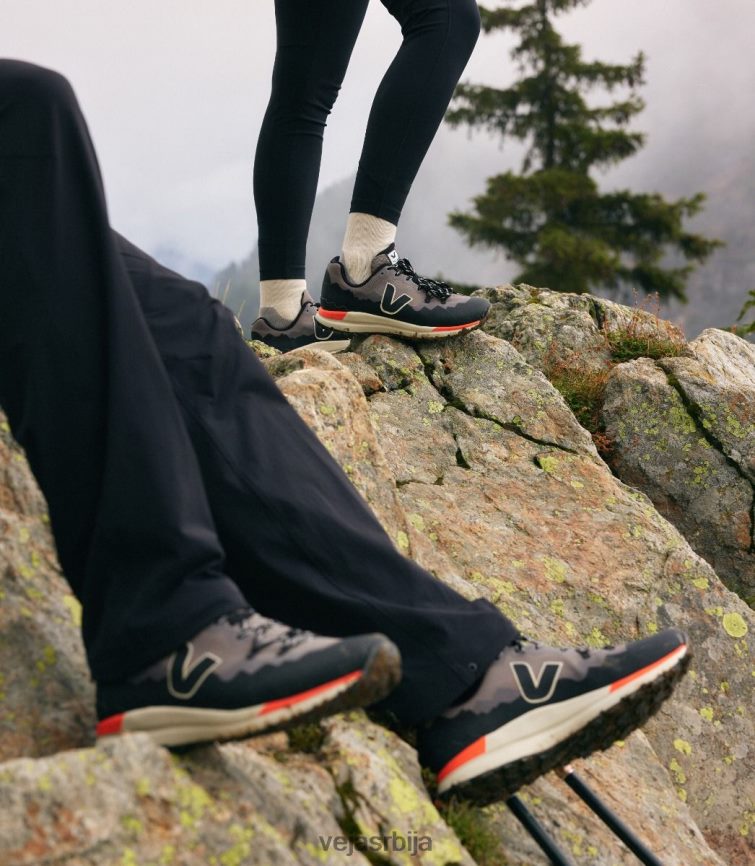 фитз рои трек шкољка базалте црна Veja R848XF1 мушкарци ципеле