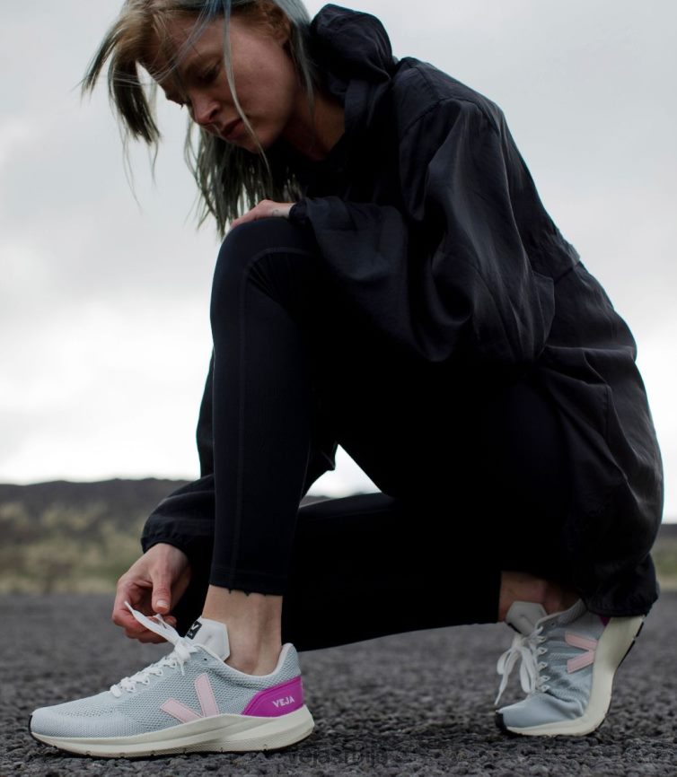 марлин в-плетена креда црна ултраљубичаста Veja R848XF211 мушкарци ципеле