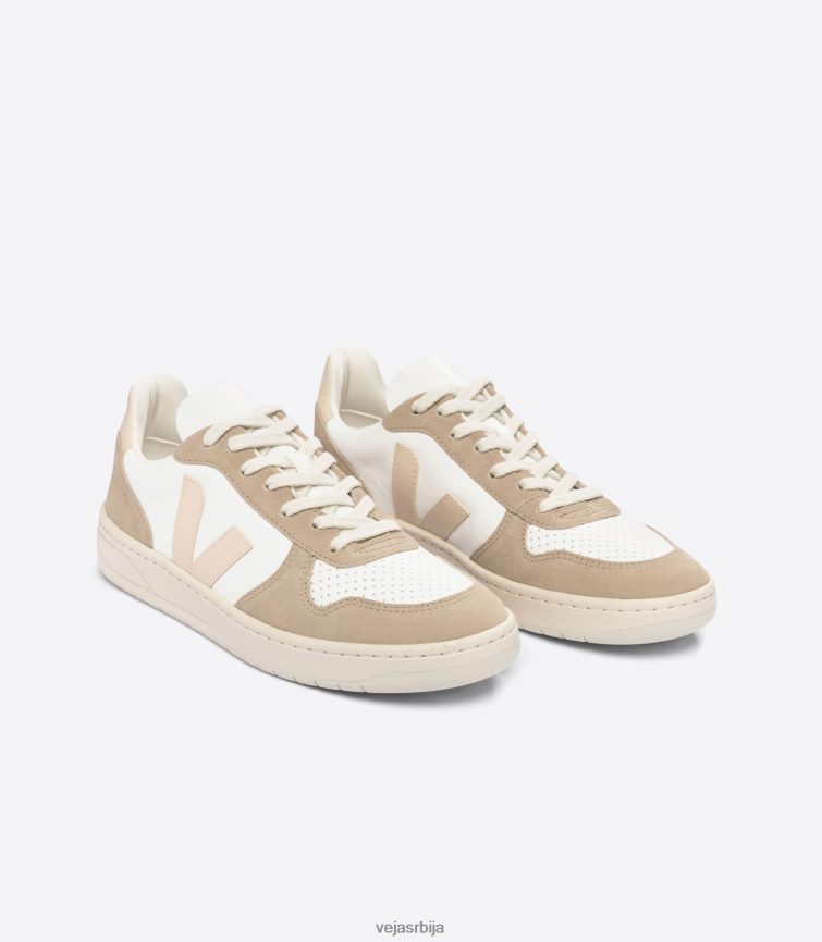 в-10 безхромирана кожа од белог самура сахара Veja R848XF39 мушкарци ципеле