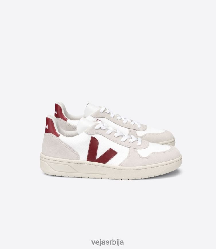 в-10 б-месх бела природна марсала Veja R848XF57 мушкарци ципеле