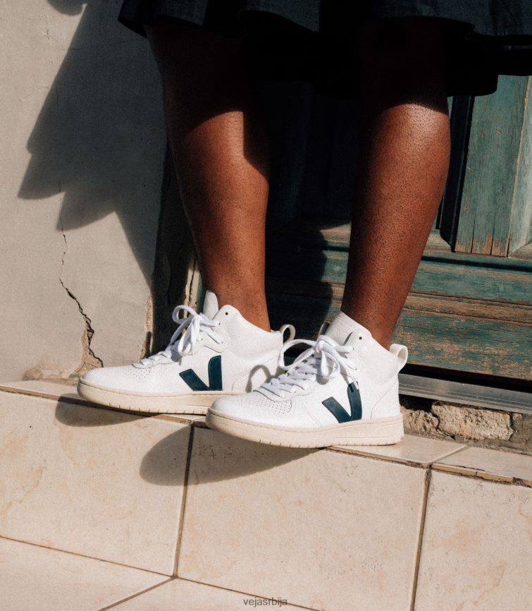 в-15 кожа бела наутицо Veja R848XF87 мушкарци ципеле